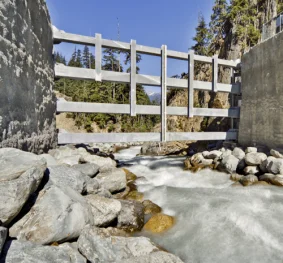 Fitzsimmons Creek Debris Barrier